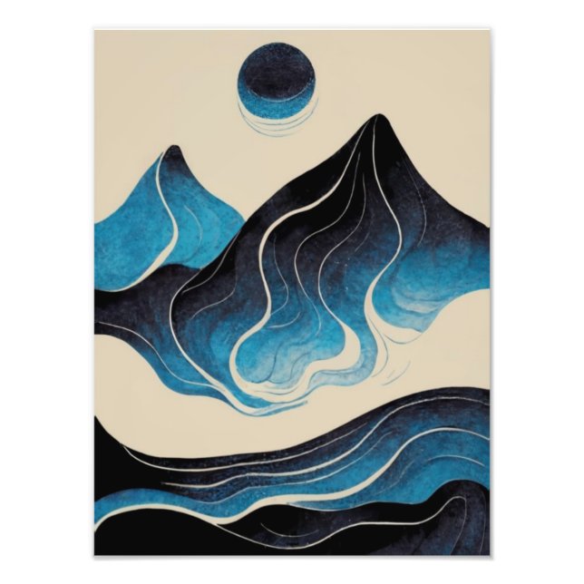 Serene Reflection Photo Print (Front)