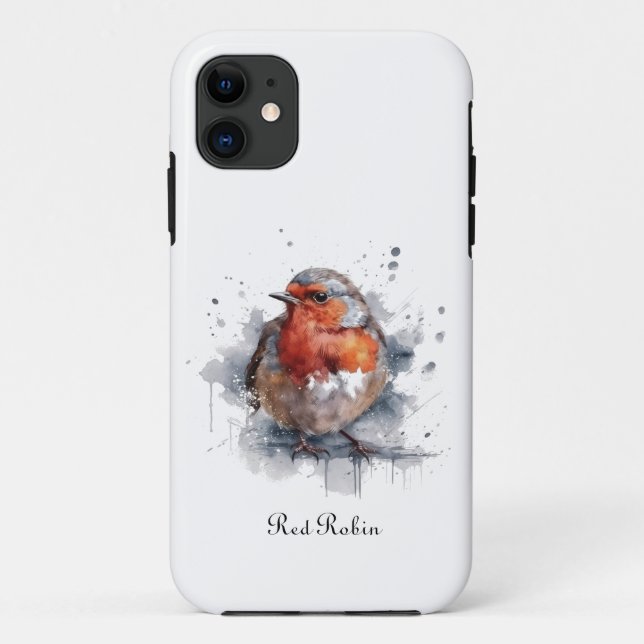 Serene Robin, custom Case-Mate iPhone Case (Back)