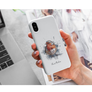 Serene Robin, custom Case-Mate iPhone Case