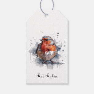 Serene Robin, custom Gift Tags