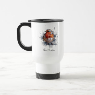Serene Robin, custom Travel Mug