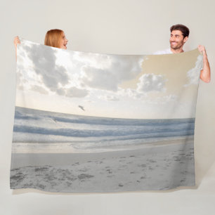 Serene Sea Fleece Blanket