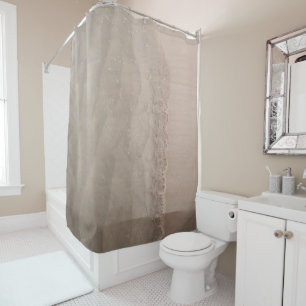 Serene Sea Meets Sandy Beach 1 Shower Curtain