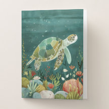 Serene Sea Turtle: Underwater Oasis