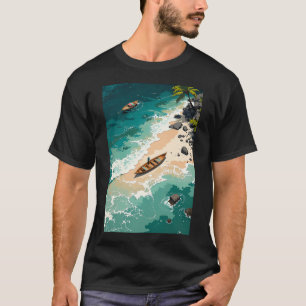 Serene seaside retreat T-Shirt