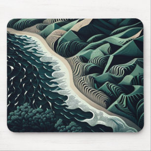 Serene Shores Mouse Pad