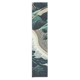 Serene Shores Short Table Runner