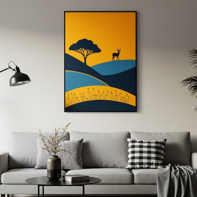 Serene Silhouettes Poster (Creator Uploaded)