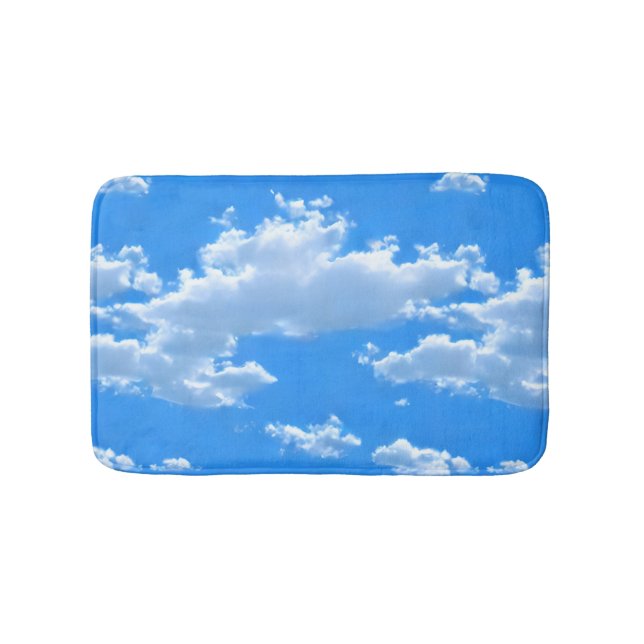 Serene Sky Bath Mat (Front)
