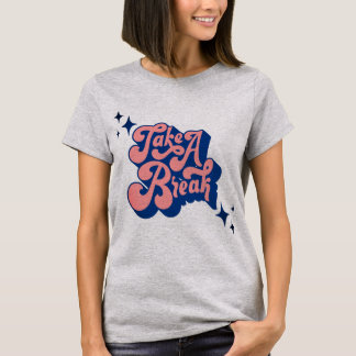 "Serene Solace: Take a Break Girl's Tee" T-Shirt
