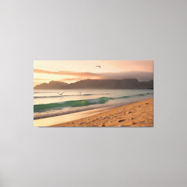 Serene Sunset Canvas Print (Front)
