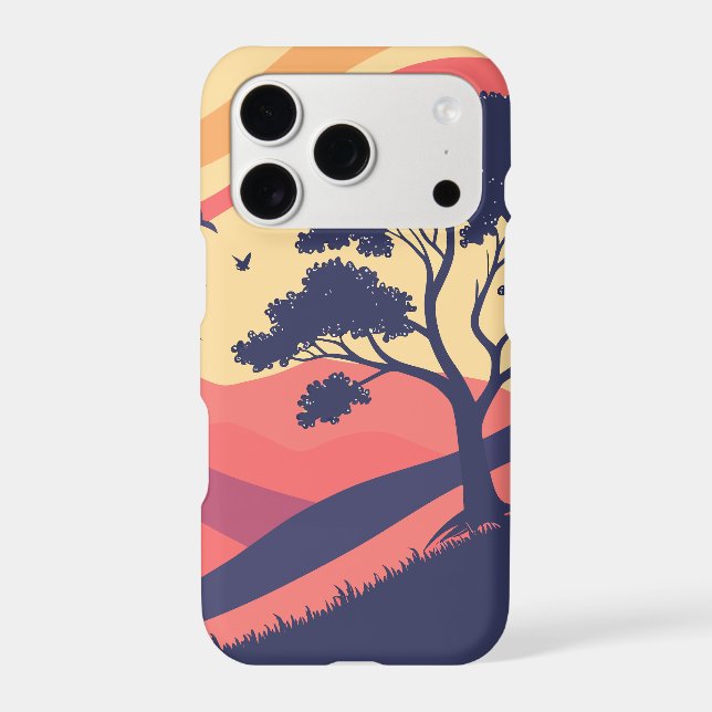 Serene Sunset Landscape  (Back)