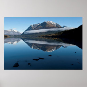 Serene Trail Lake Poster
