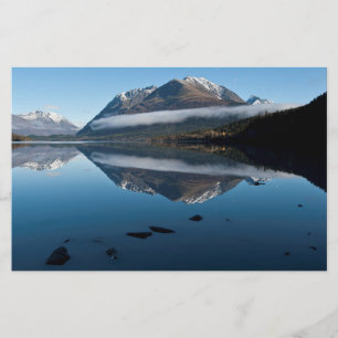 Serene Trail Lake Stationery
