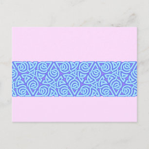 Serene Triangle Knot Band Postcard