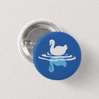 Serene Waters - Playful Swan Lake Pattern Design