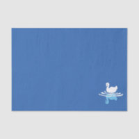 Serene Waters - Playful Swan Lake Pattern Design