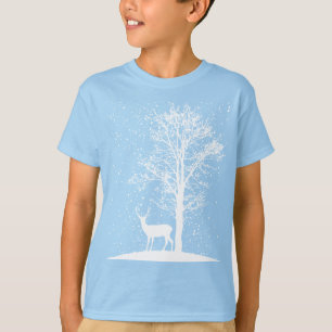 Serene Winter Silhouette T-Shirt