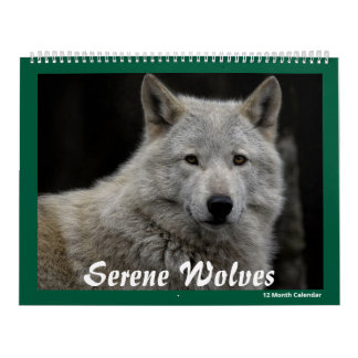 Serene Wolves Calendar