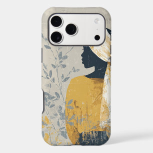 Serene Woman and All the Gilded Foliage
