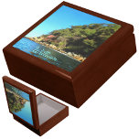 Serene Yelapa 0758 Keepsake Box<br><div class="desc">Painting "Serene Yelapa 0758" Collection

Personalise on the product page or click the "Customise" button for more design options.  Design created from my painting "Serene Yelapa 0758" capturing a hillside in Yelapa,  Jalisco,  Mexico located just south of Puerto Vallarta.  Matching products are available in this collection.</div>