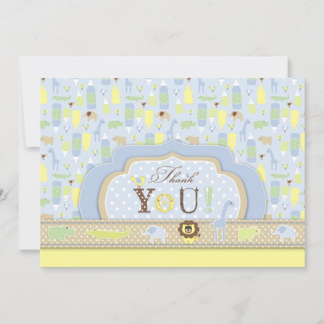 Serengeti Baby TY Card 2 (Front)