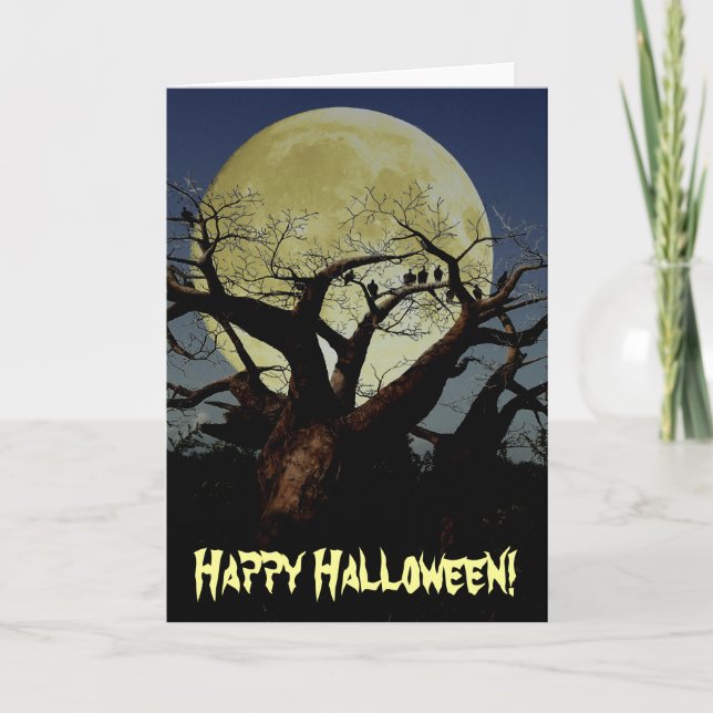 Serengeti, Happy Halloween! Card (Front)