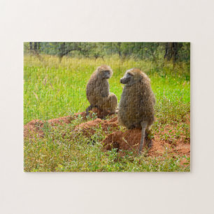 Serengeti National Park Africa. Jigsaw Puzzle