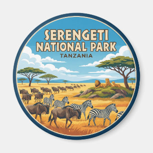 Serengeti National Park Tanzania Magnet