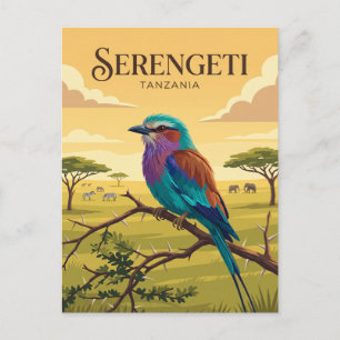Serengeti National Park Tanzania Postcard