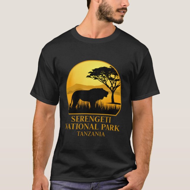 Serengeti National Park Tanzania T-Shirt (Front)