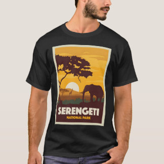 Serengeti National Park Travel  T-Shirt