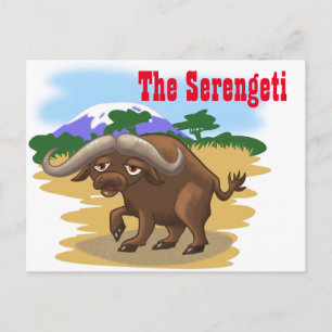 Serengeti Postcard