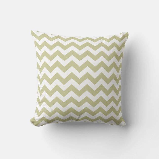 Serengeti Safari Chevron Cushion (Front)