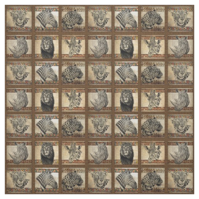 Serengeti Safari Fabric (Swatch)
