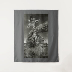 "Serengeti Steampunk" Tapestry