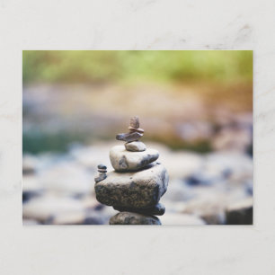 Serenity at Eagle Creek: A Moment of Zen Postcard
