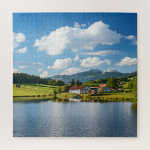 Serenity at the Lakeside Jigsaw Puzzle