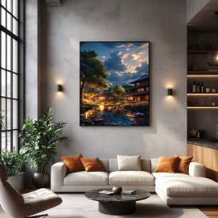 Serenity at Twilight Canvas Print