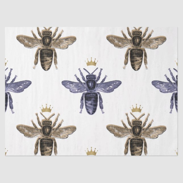 Serenity Bee Series Design 25 Tissue Paper (Front)
