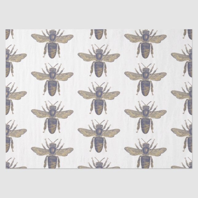 Serenity Bee Series Design 28 Tissue Paper (Front)