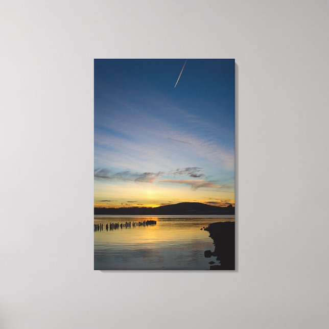 Serenity Below Canvas Print (Front)