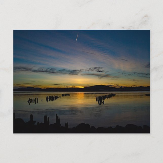 Serenity Below Landscape Postcard (Front)