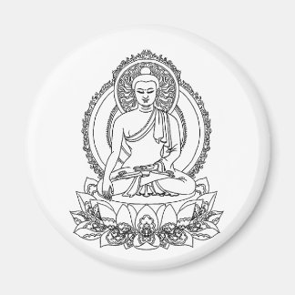 Serenity Buddha Magnet