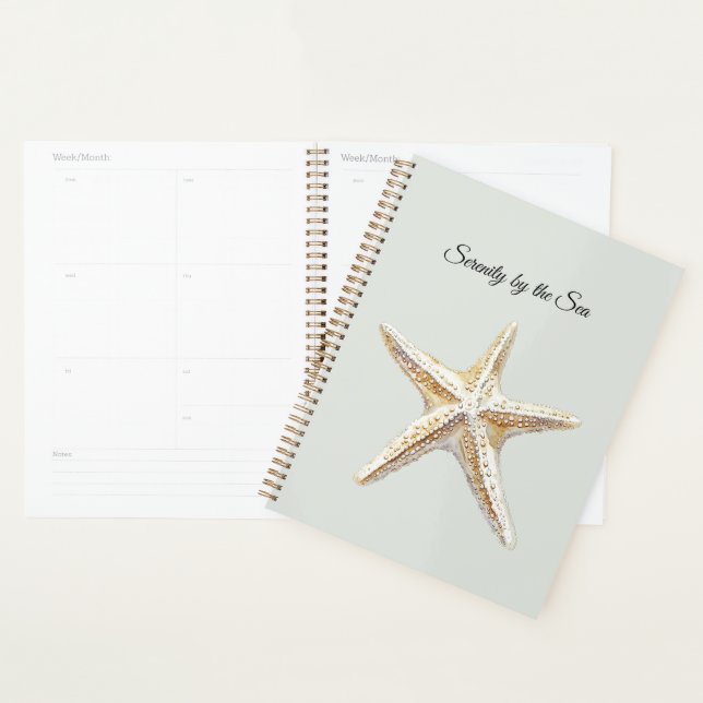 Serenity by the Sea Starfish Planner (Display)