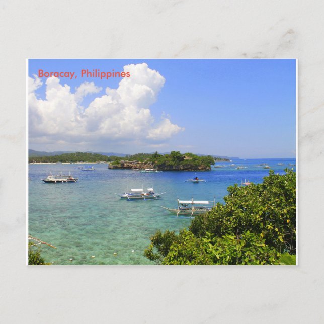 Serenity can be found in the beach postcard (Front)