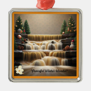 "Serenity Falls" Metal Tree Decoration