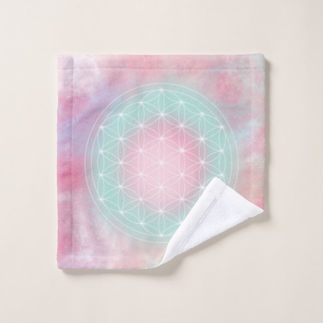 serenity flower of life wash cloth (Wash Cloth)