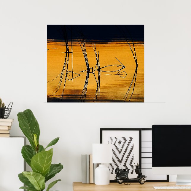 Serenity Framed Print (Home Office)