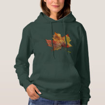 Serenity in Leaves: Artful Autumn Bliss T-Shirt 
